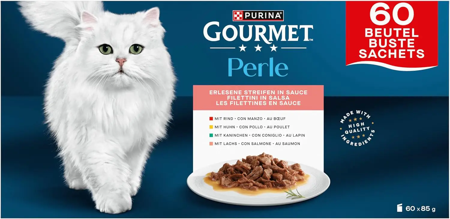 comida húmeda para gatos Purina Gourmet Perle